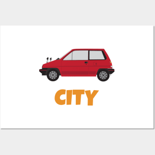 Classic Vintage City Car JDM Posters and Art